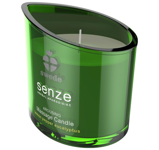 Swede - Senze Arousing Massage Candle Lemon Pepper Eucalyptus